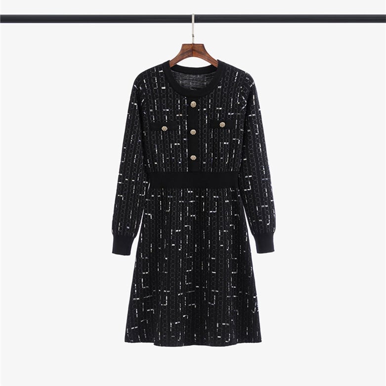 【dress】ニットワンピース　M25461