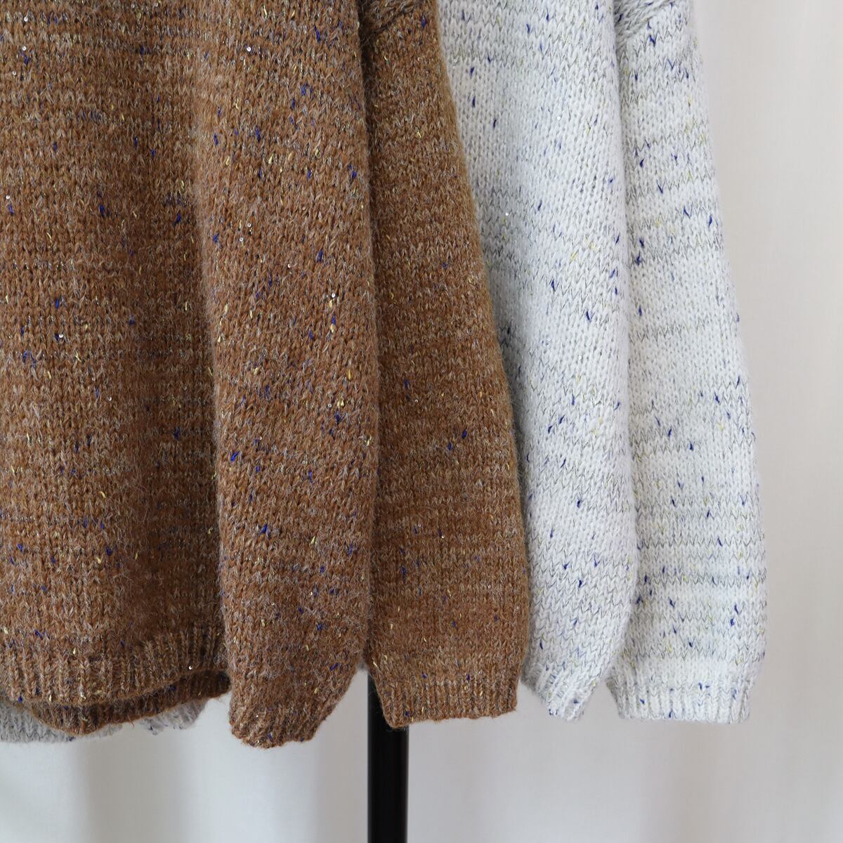 【tops】クルーネックニットセーター　M18874