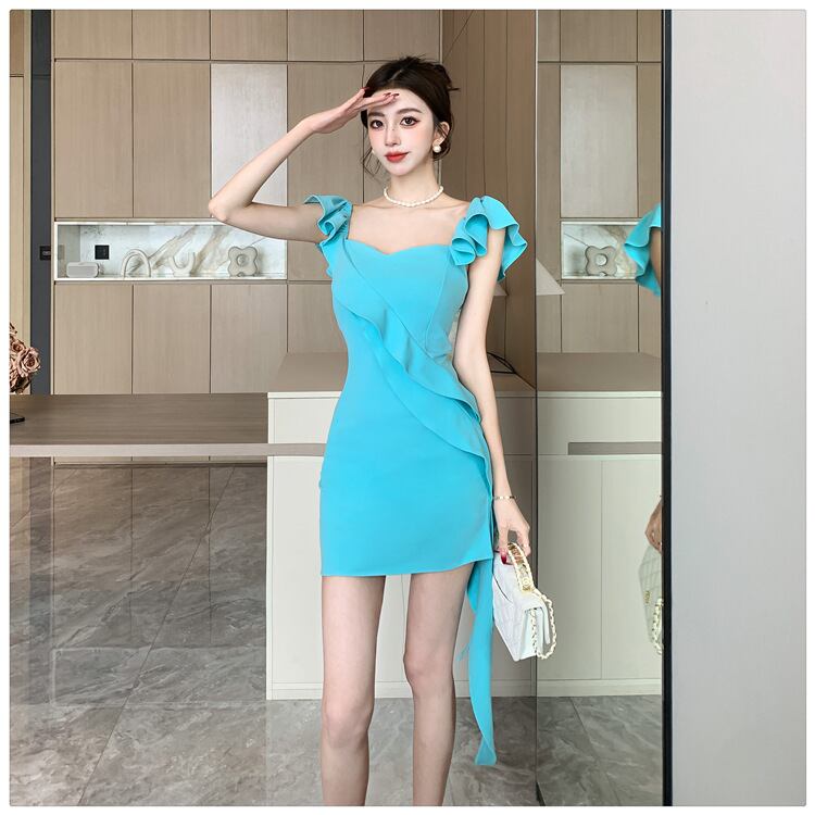 【dress】フリルタイトキャミワンピース G20255