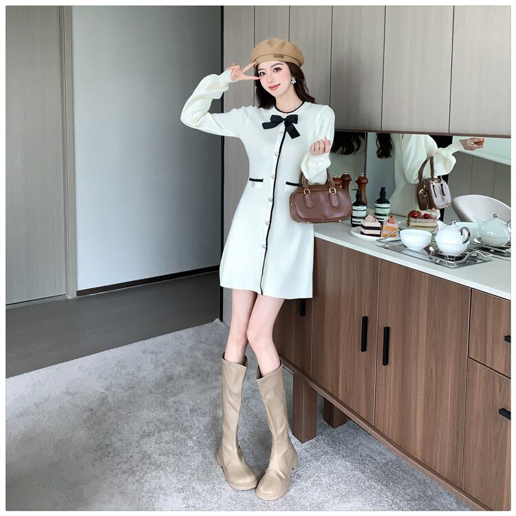 【dress】ニットワンピース　M27006