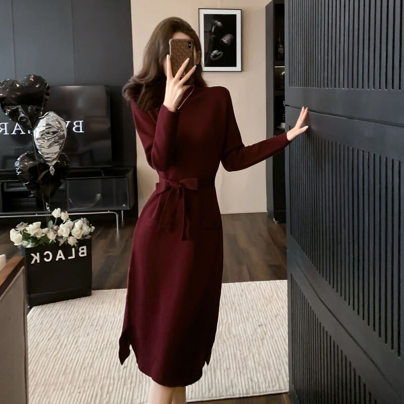 【dress】ニットワンピース　M18793