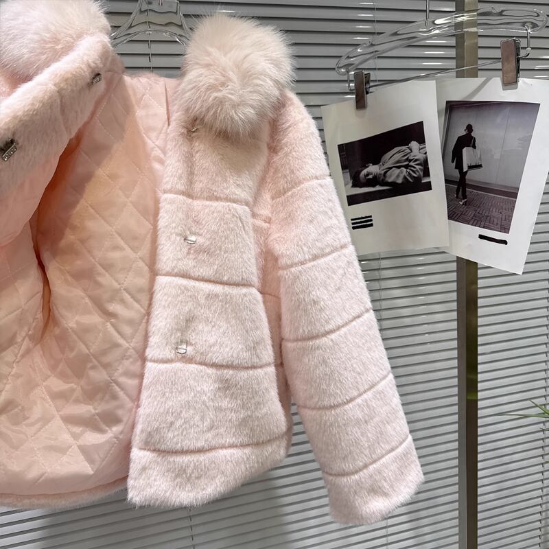 【outer】ファーコート Q7345
