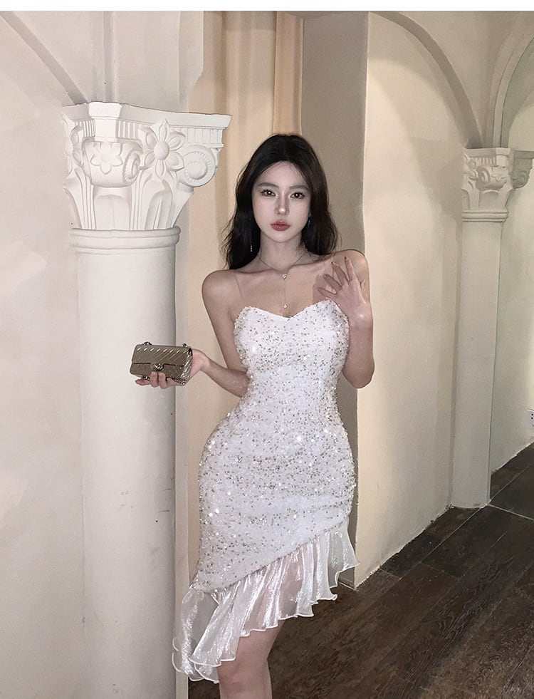 【dress】マーメイドキャミワンピース　M24968