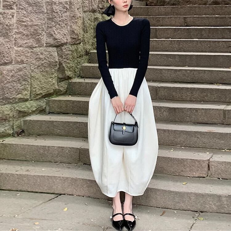 【dress】ドッキングワンピース　M18474