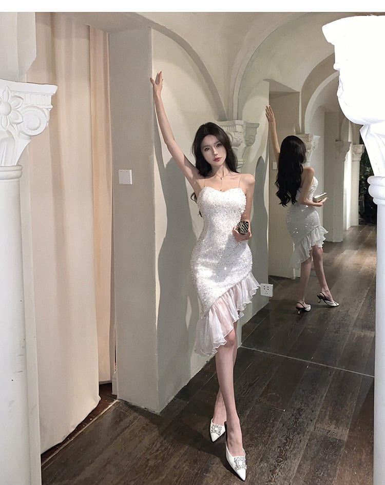 【dress】マーメイドキャミワンピース　M24968