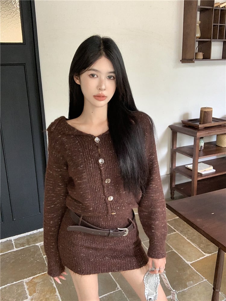 【dress】ニットワンピース　M28335