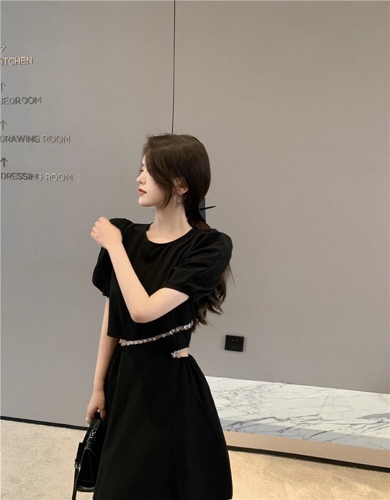 【dress】ウエストカットワンピース G21055