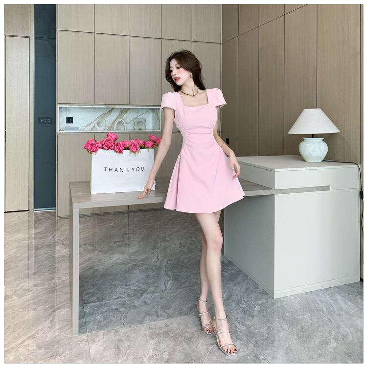 【dress】スクエアネックワンピース G20393