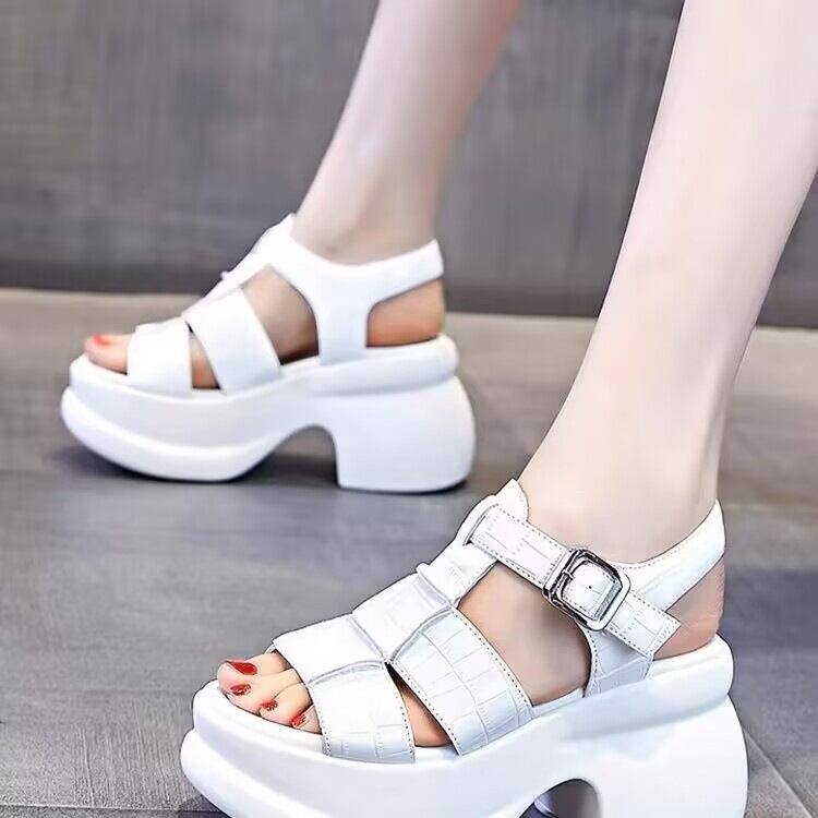 【shoes】チャンキーヒールサンダル　M30231