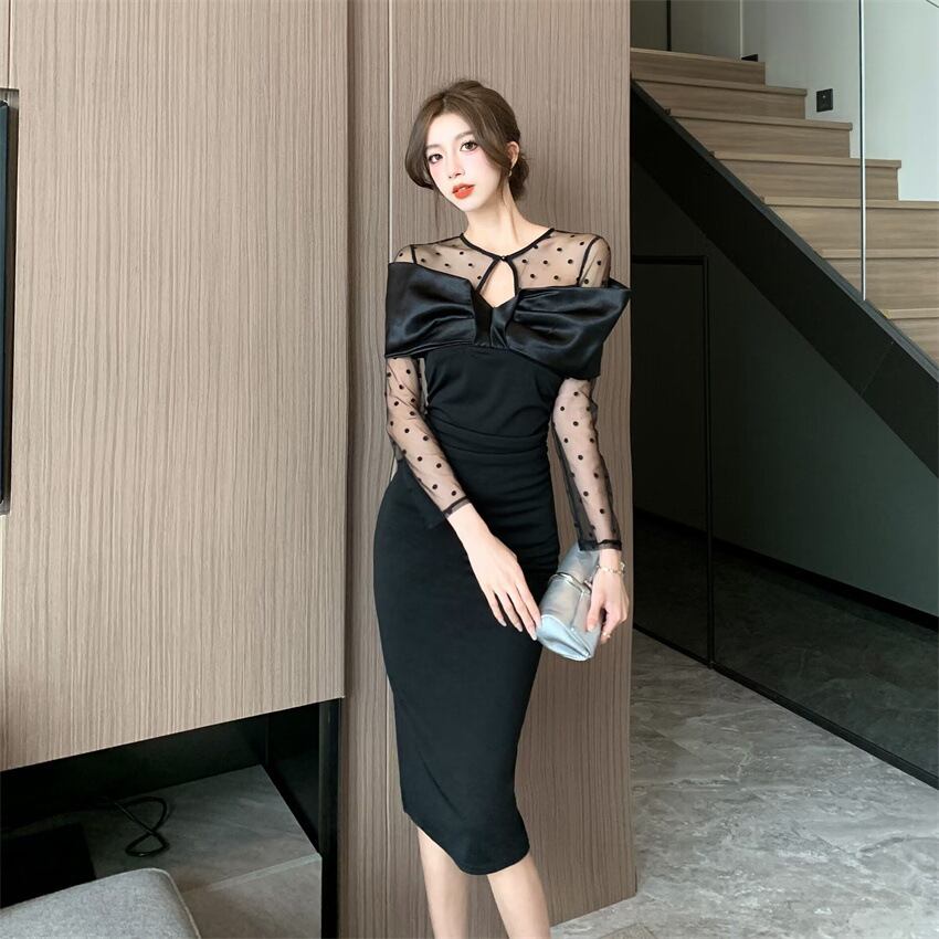【dress】ドッキングワンピース　M18646