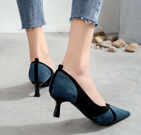 【shoes】早い者勝ち合わせやすい履きやすい美脚魅せ結婚式二次会秋新作ハイヒールパンプスF0852