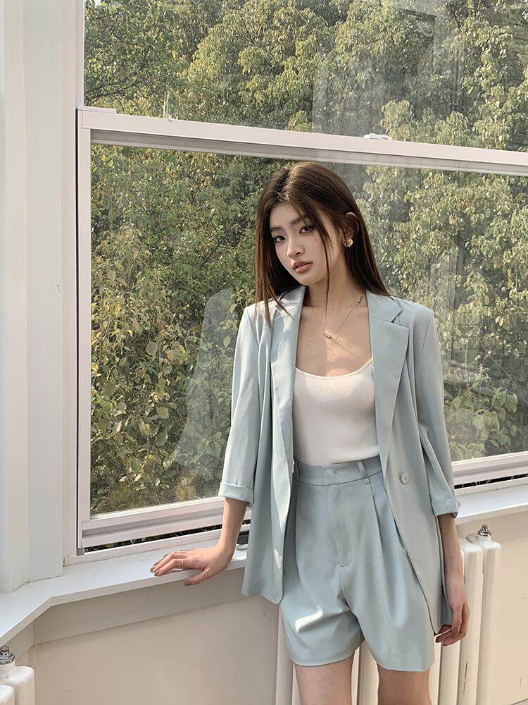 【set】スーツアウター+ショートパンツ２点セットG20630