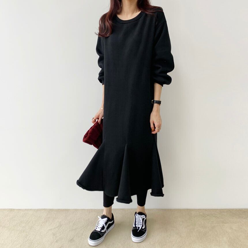 【dress】マーメイドカジュアルワンピース　M18662