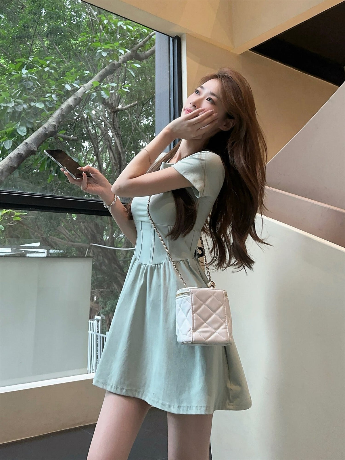 【dress】デートワンピース　M24155