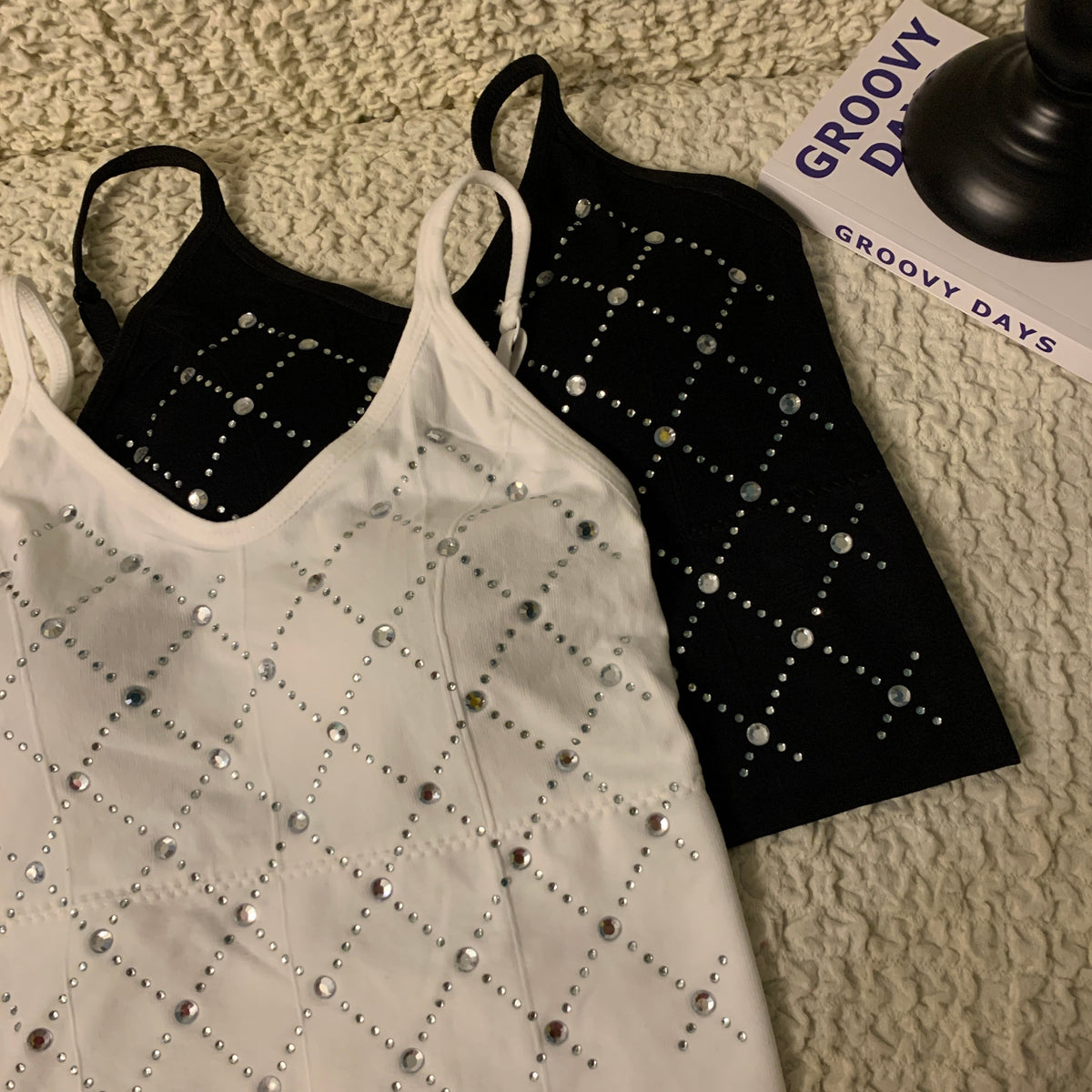 【tops】ビジューキャミソール　M24688