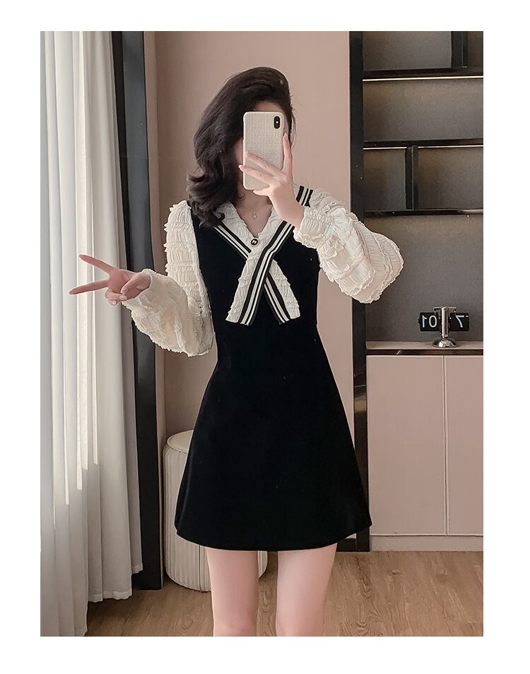 【dress】ドッキングワンピース　M29364