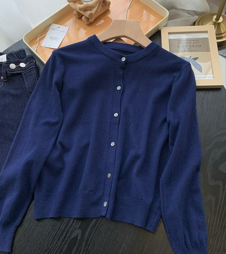 【outer】ニットカーデ　M29425