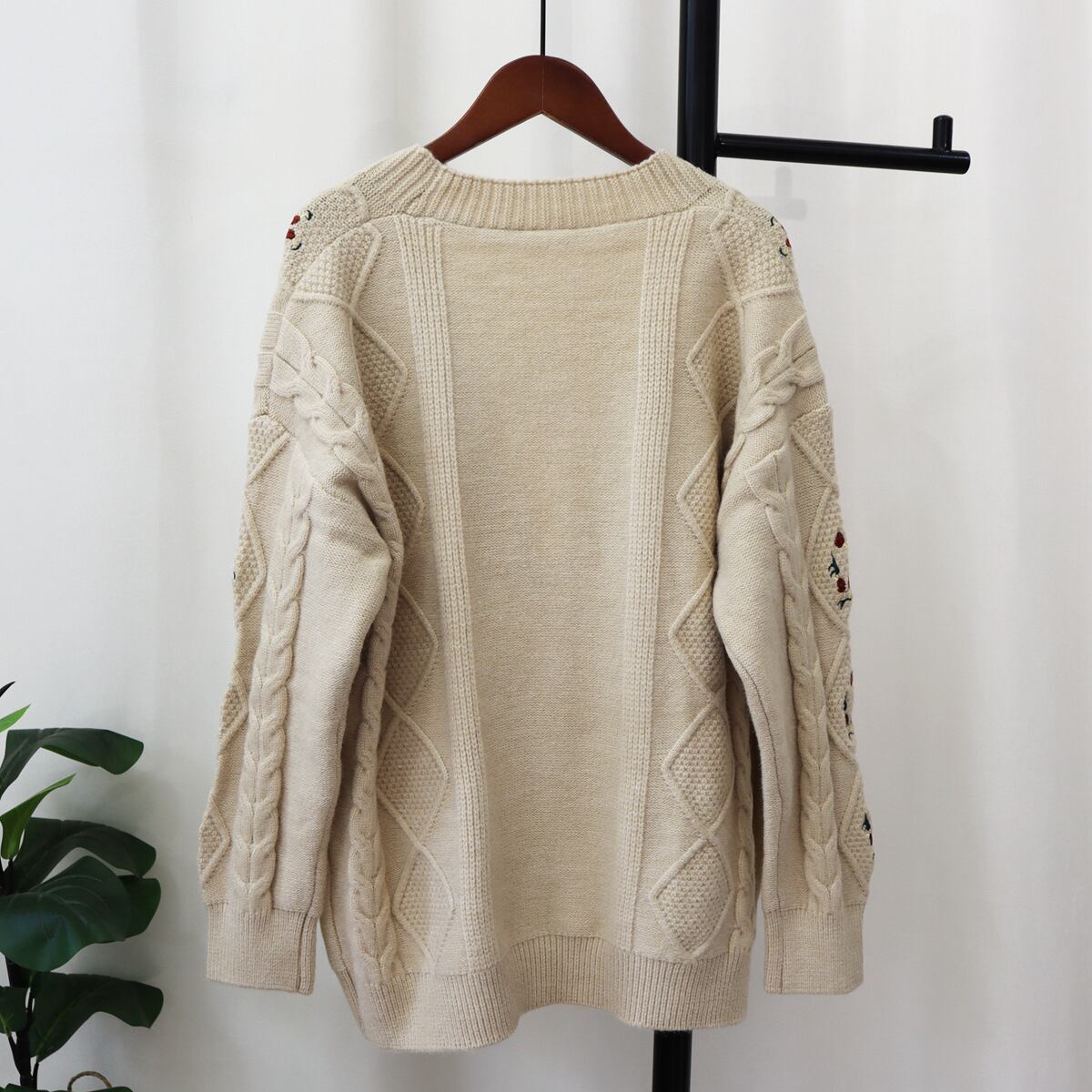 【outer】ニットカーデ　M19016