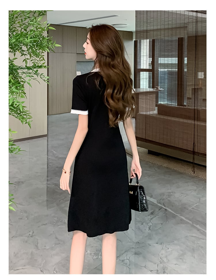 【dress】ニットワンピース　M24552