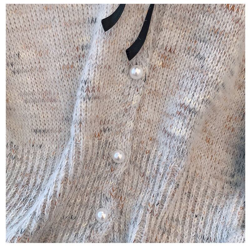 【tops】パールニットセーター　M27186