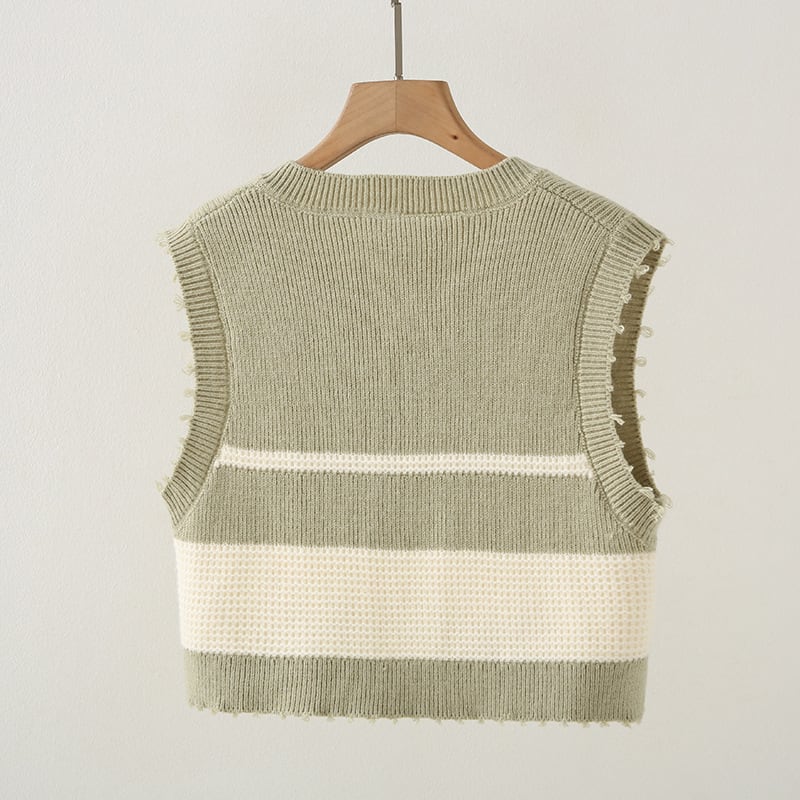 【tops】ニットベスト　M25581