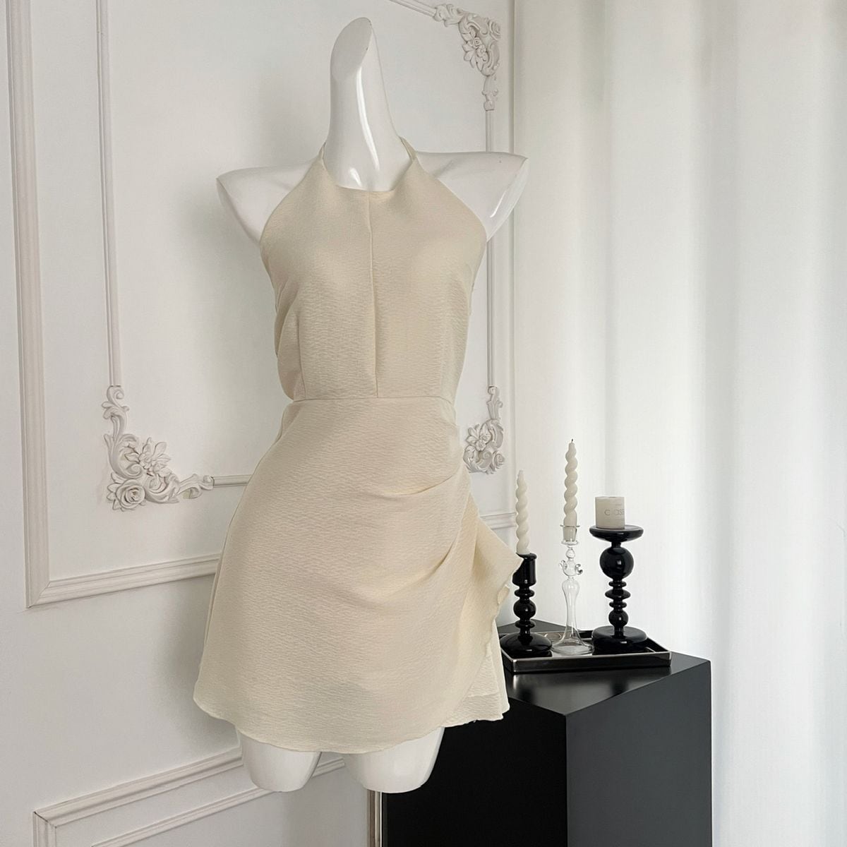 【dress】ホルターネックワンピース　M24473