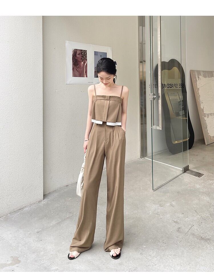 【set】トップス+ガウチョパンツ２点セットG21020