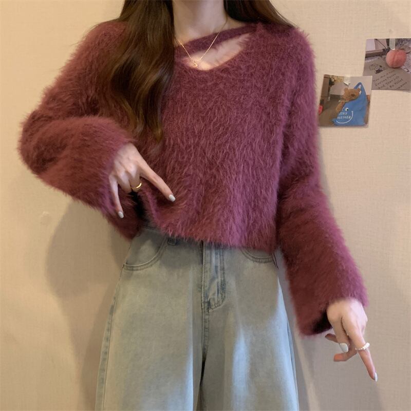 【tops】シャギープルオーバー　M19141