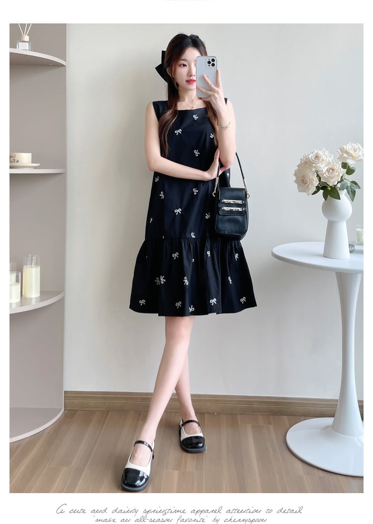 【dress】ノースリーブワンピース　M24645