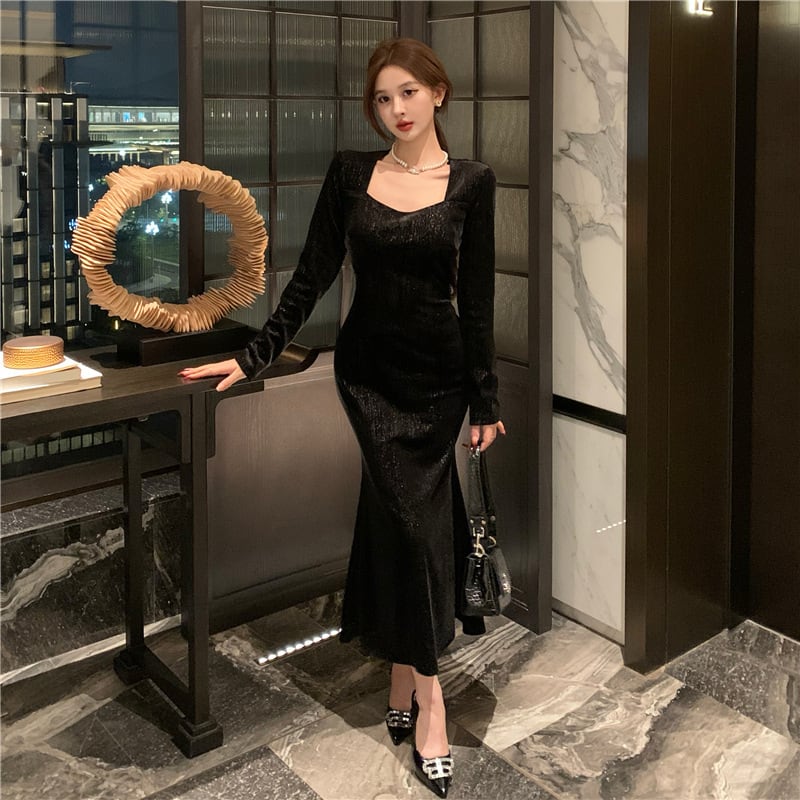【dress】マーメイドデートワンピース　M28140