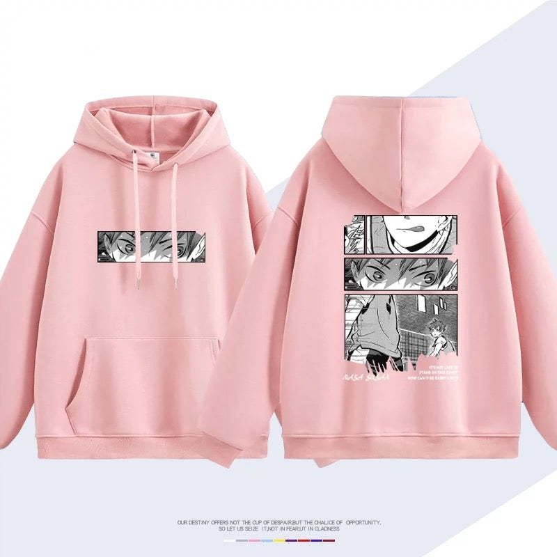 【tops】『ハイキュー!!』プリントパーカー（ 男女兼用）K0278