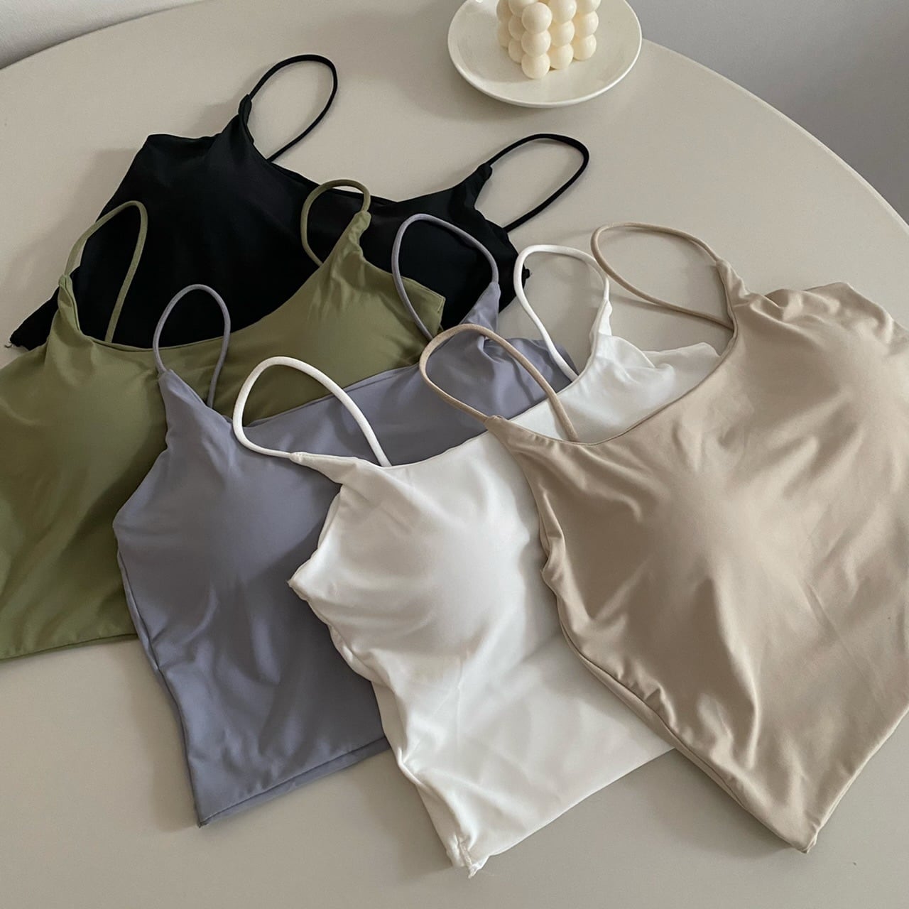 【tops】カップ付きキャミソール　M29791