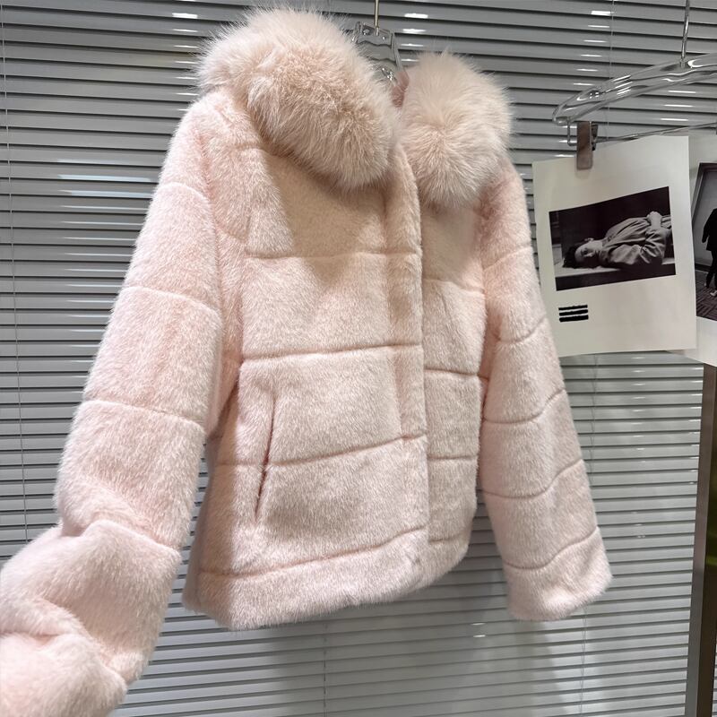 【outer】ファーコート Q7345