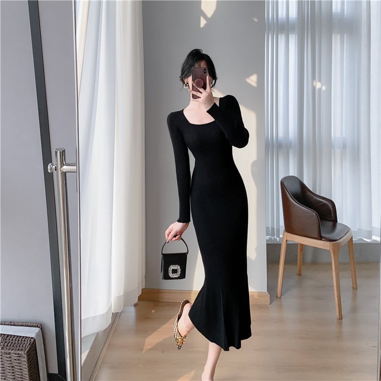 【dress】ニットワンピース　M28020