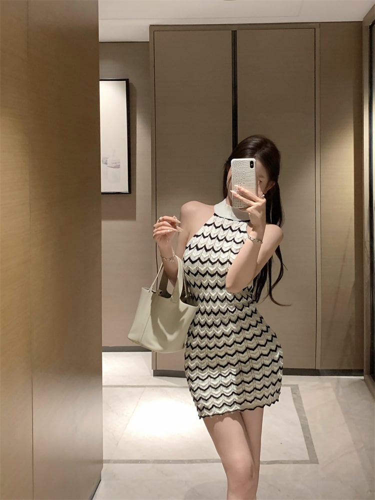 【dress】ノースリーブワンピース　M23978