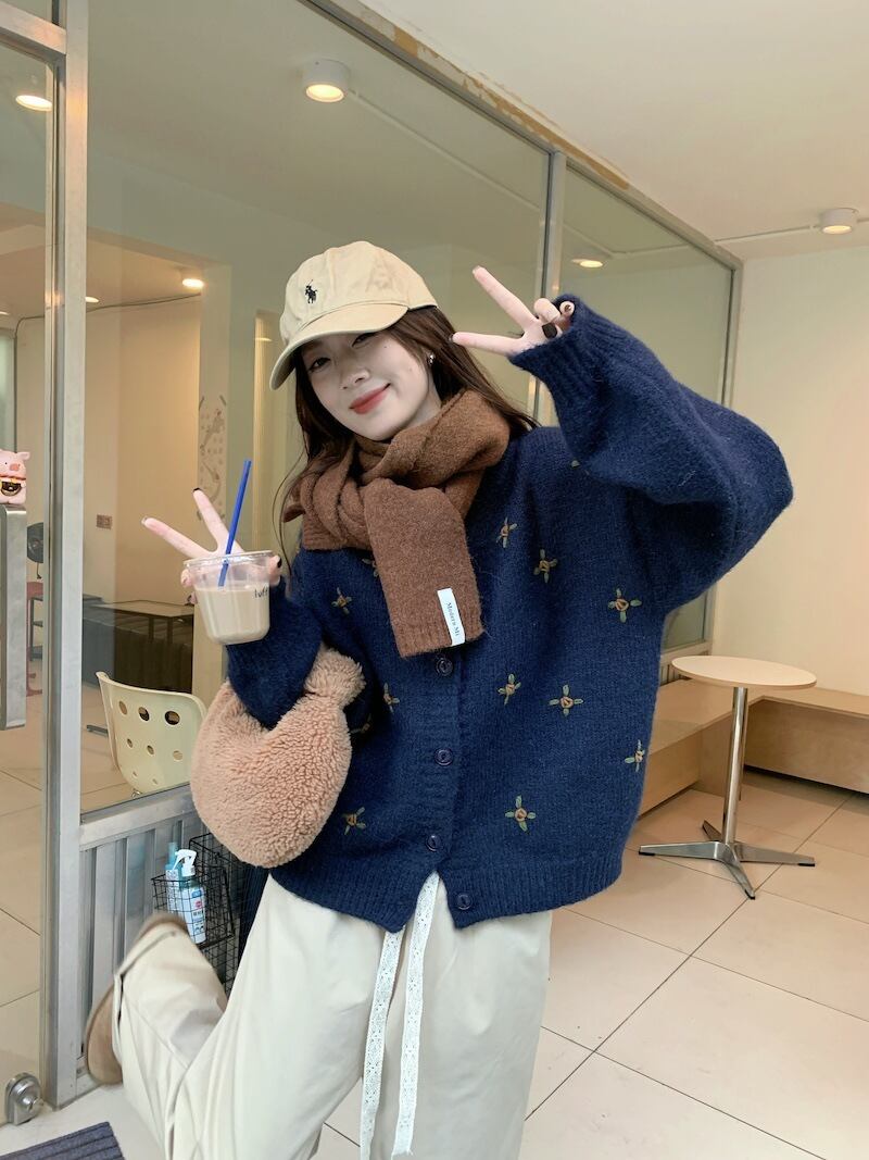 【outer】ニットカーデ　M26981