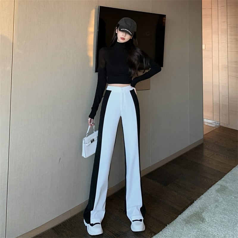 【bottoms】カラーマッチングガウチョパンツG20424