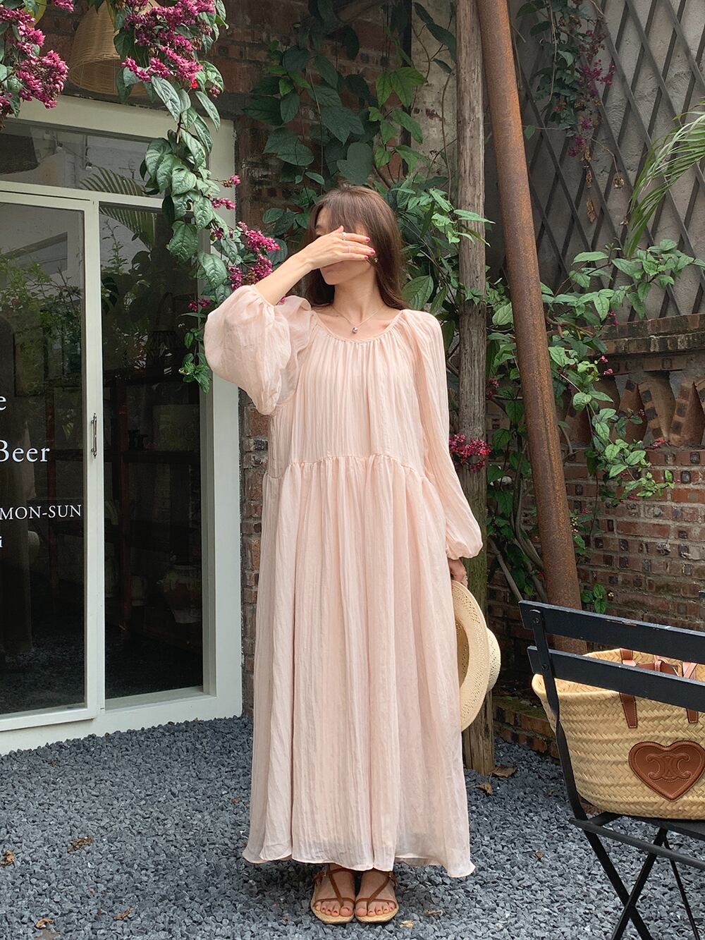 【dress】バックレスワンピース　M29777