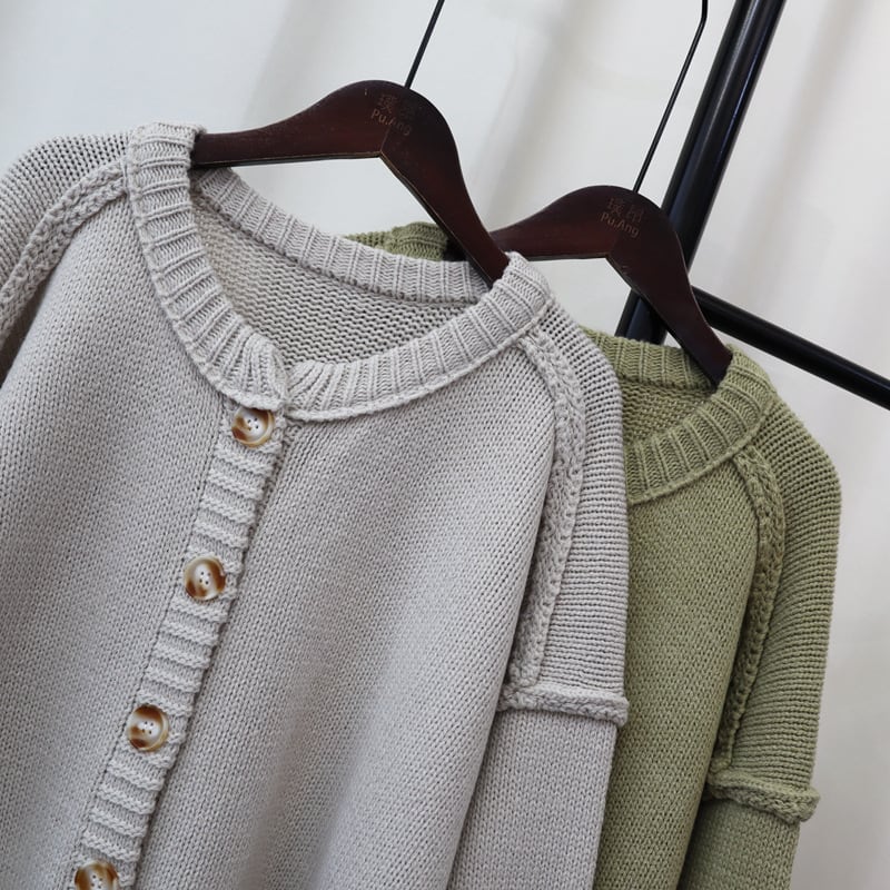 【outer】ニットカーデ　M26004