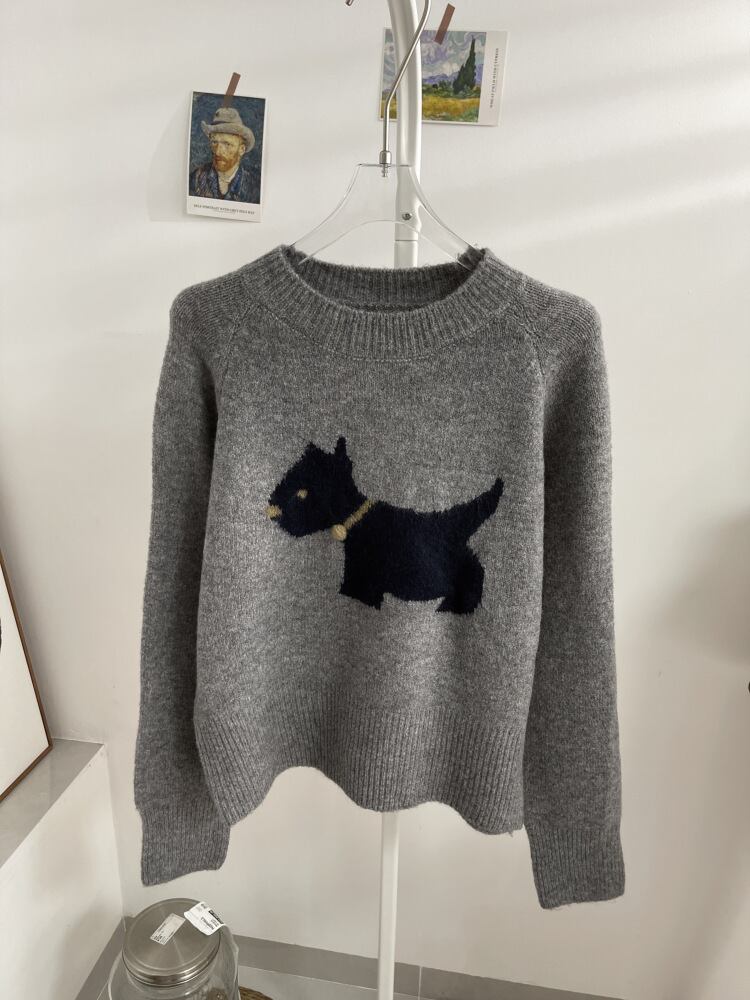 【tops】カートゥーンニットセーター　M26856