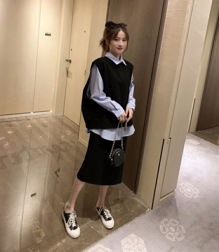 【set】スウィートファッション洋気着痩せ3点セット G2289