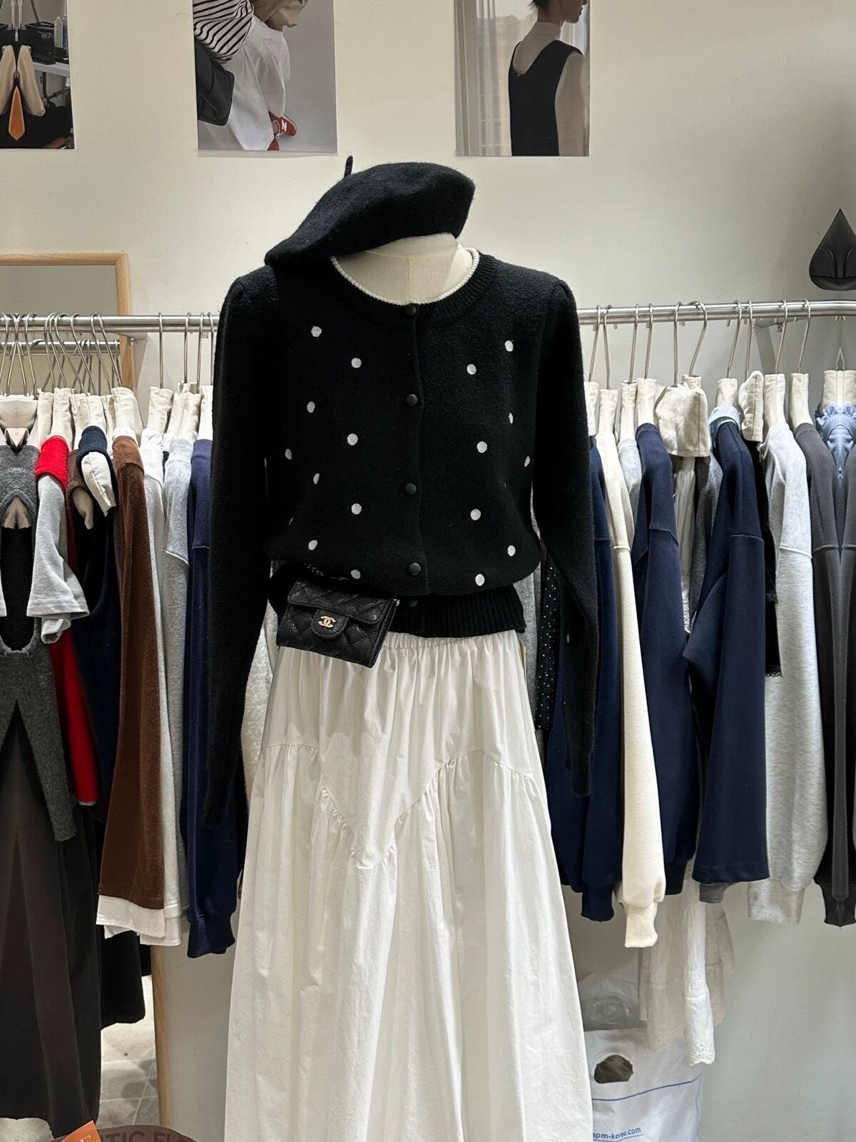 【outer】ニットカーデ　M26946