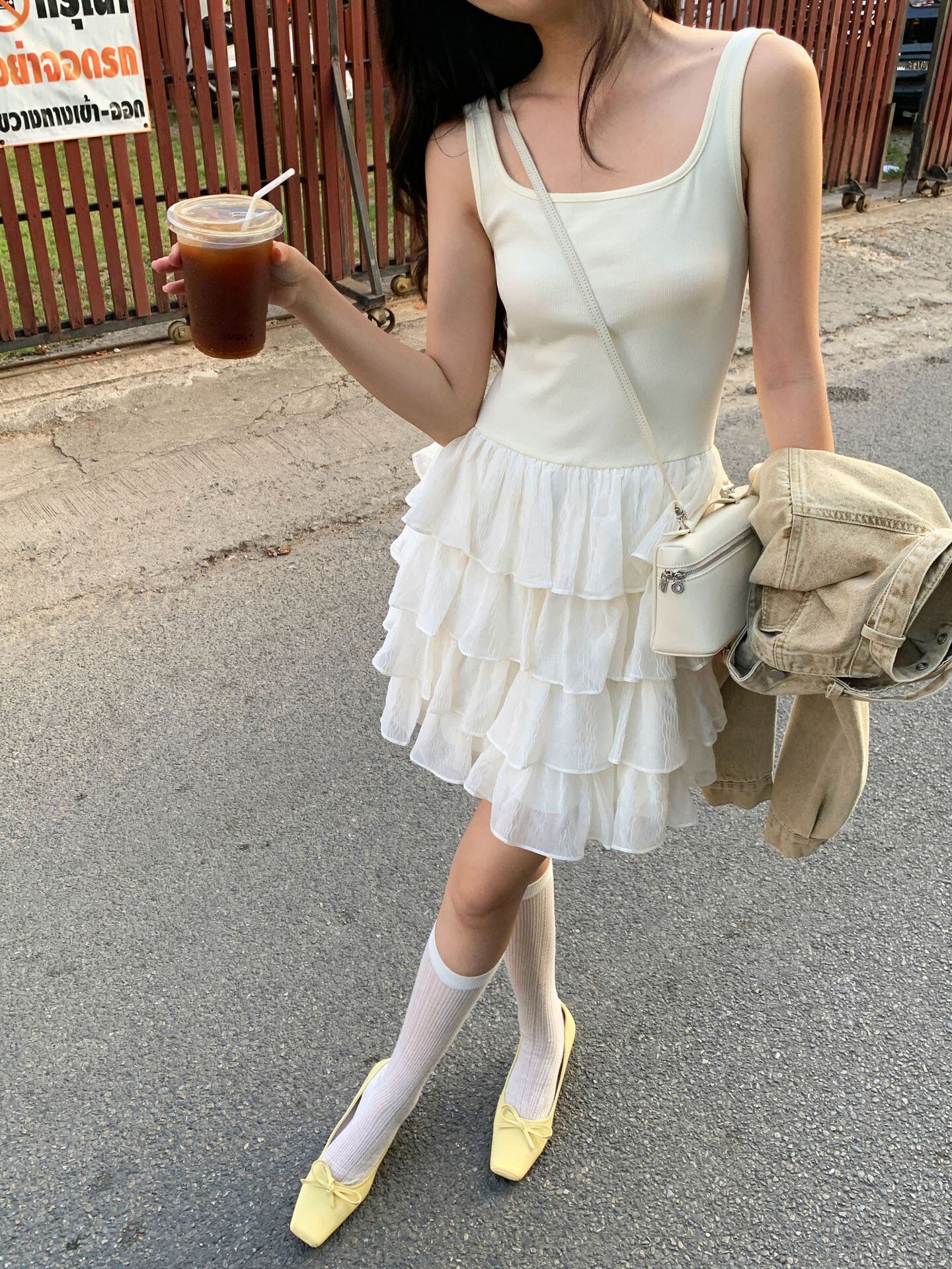 【dress】Aラインキャミワンピース G20400