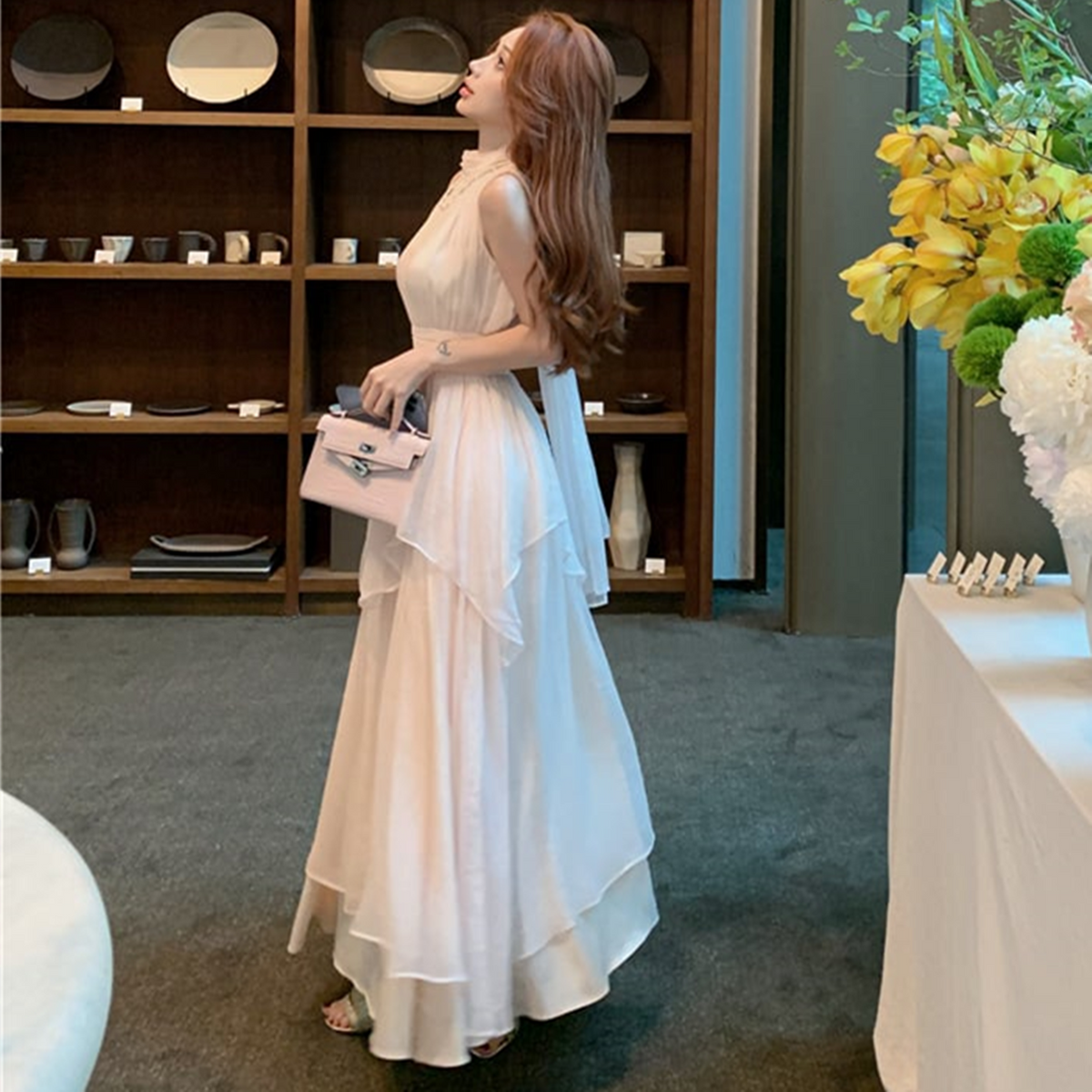 【dress】ノースリーブワンピース　M24304