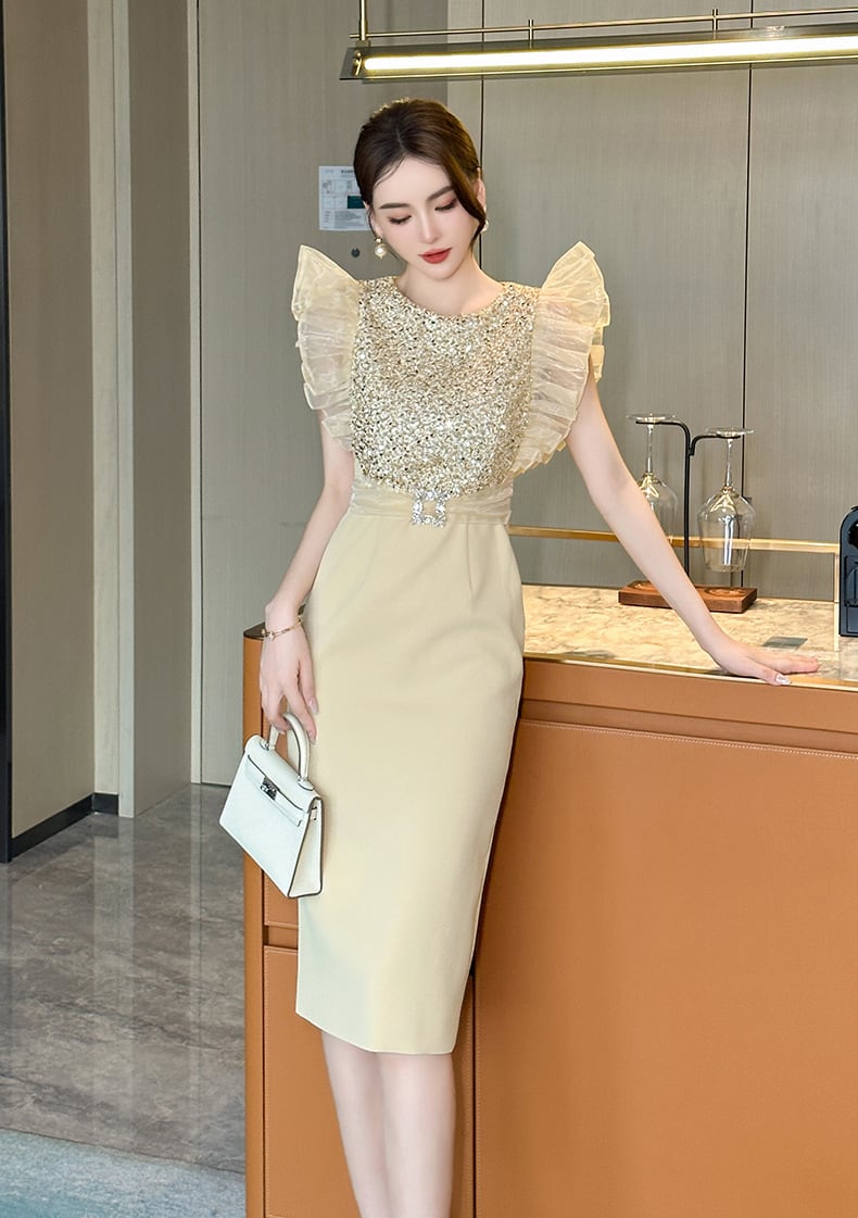 【dress】キラキラデートワンピース　M24281