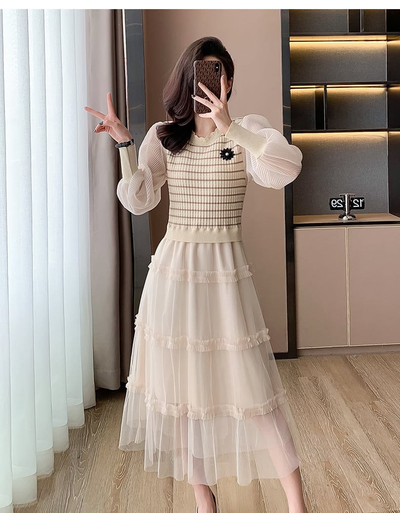【dress】ドッキングデートワンピース　M17952