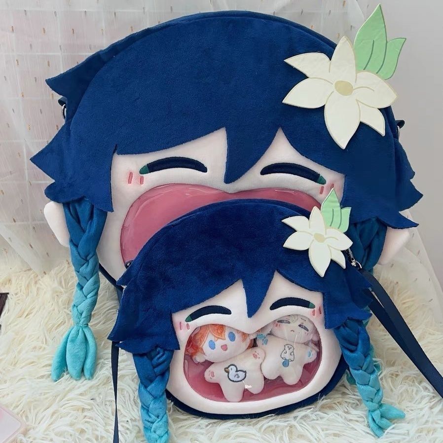 【GOODS】原神 ウェンティ 痛バッグ リュックサック一 Q2215