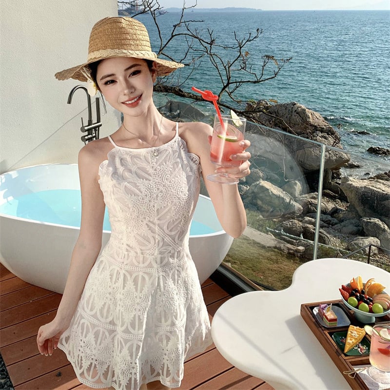 【dress】レースキャミワンピース　M30172