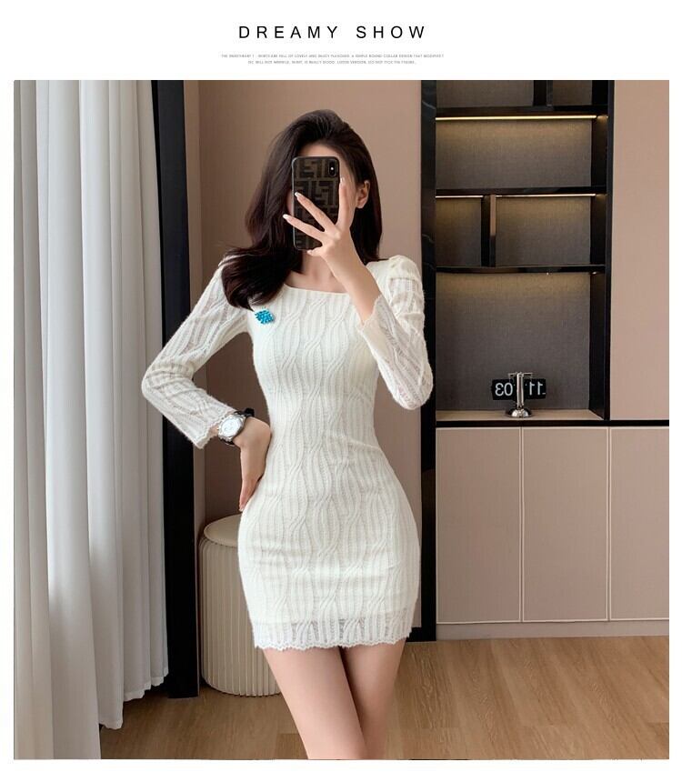 【dress】レースワンピース　M18765