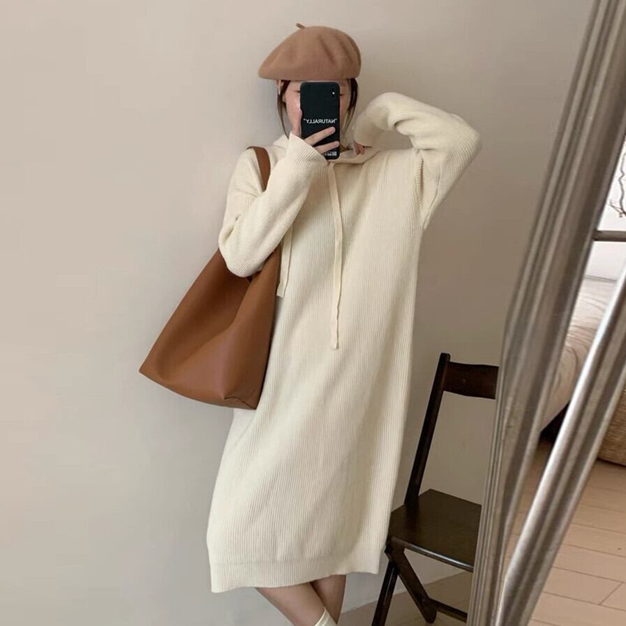 【dress】フード付きワンピース　M19128